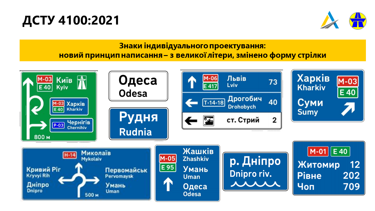 В Украине появятся новые знаки дорожного движения