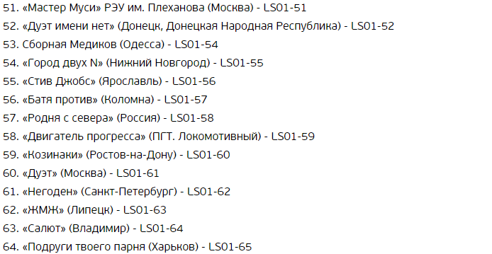 На российскую "Лигу смеха" подали заявки команды из Донецка, Крыма, Харькова и Одессы