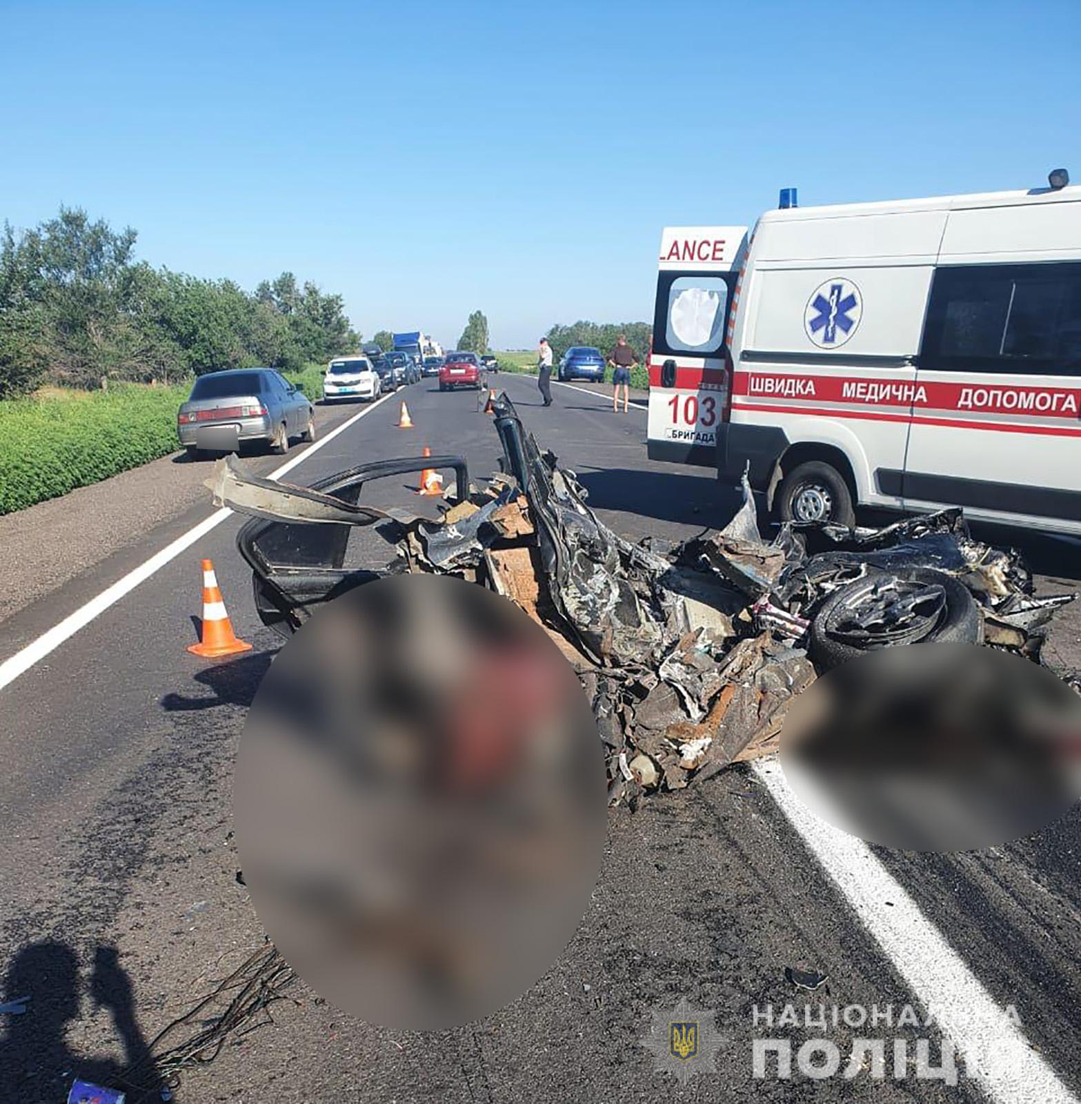 В ДТП в Запорожье погибли 4 человека