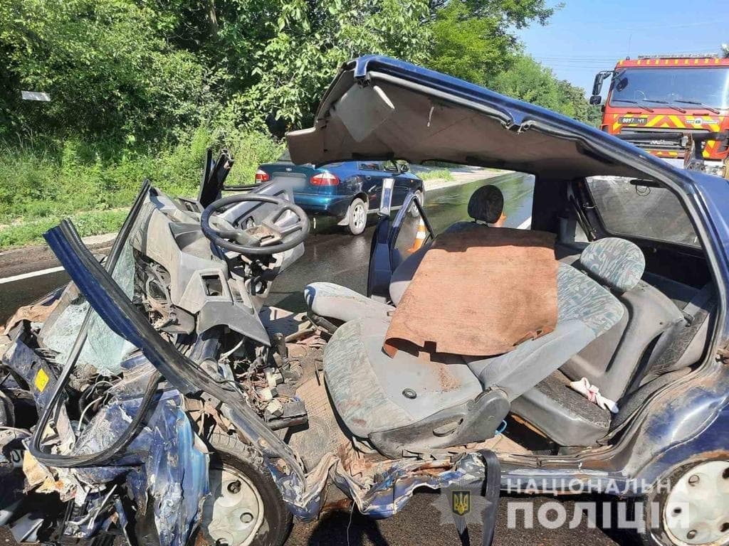  в поселке Высокий произошло серьезное ДТП