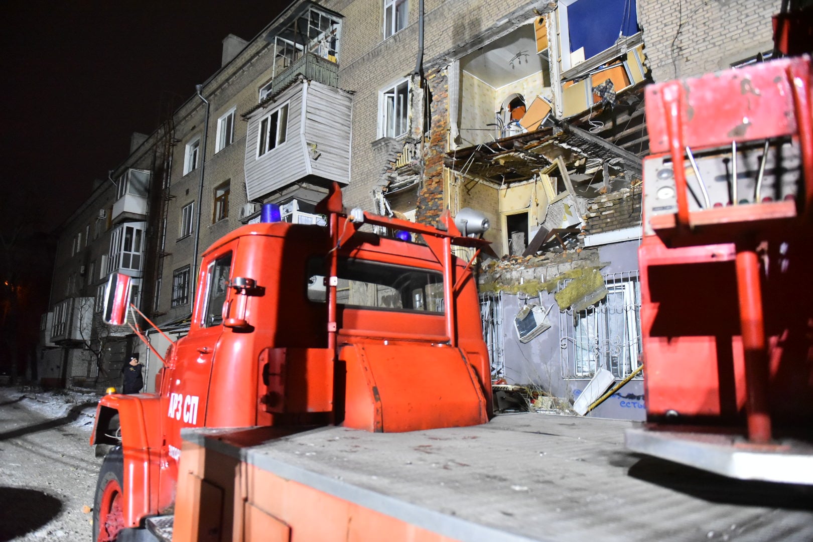 В Запорожье в жилой четырехэтажке взорвался газ