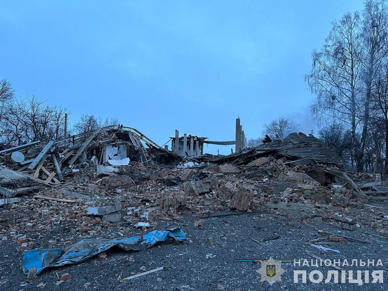 Последствия обстрела Сумской области