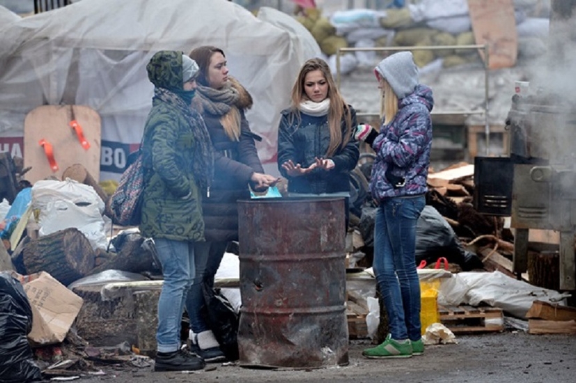 У каждого, кто принял участие в массовых протестах, были внутренние противоречия и непримиримость 
Фото: Таисия Стеценко/Корреспондент.net